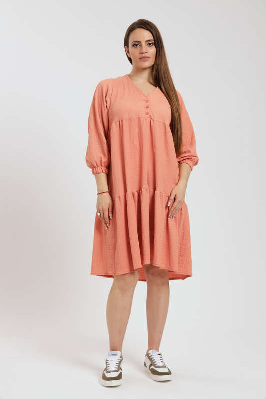 Latifah Mid Length Loose Fit Maxi Dress