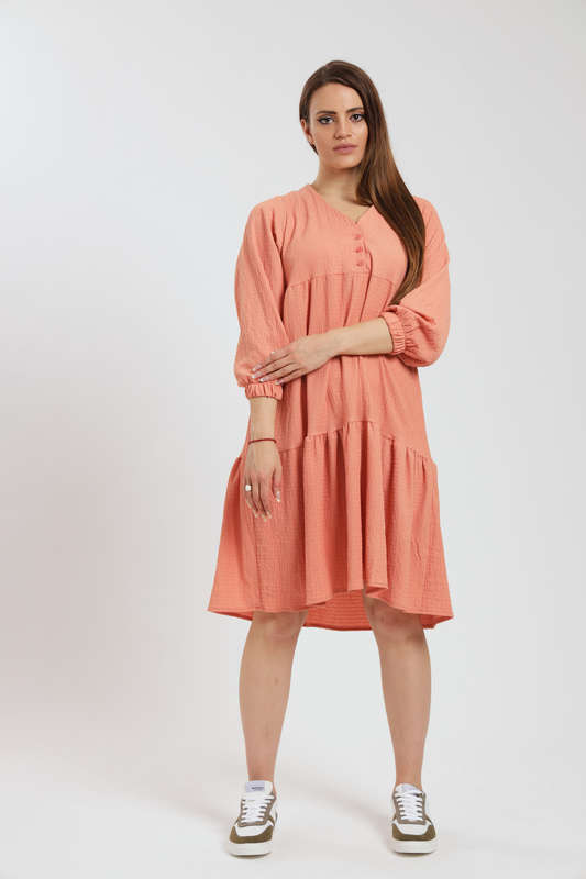Latifah Mid Length Loose Fit Maxi Dress