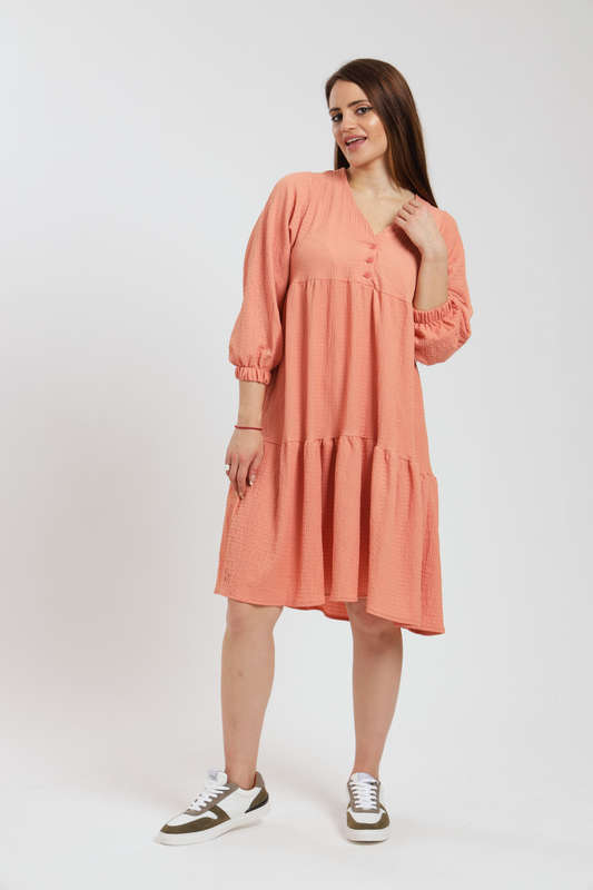 Latifah Mid Length Loose Fit Maxi Dress