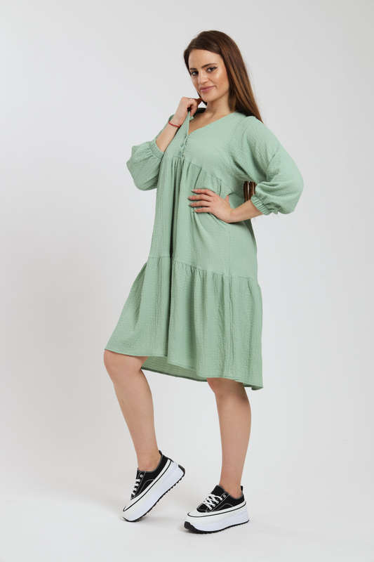 Latifah Mid Length Loose Fit Maxi Dress