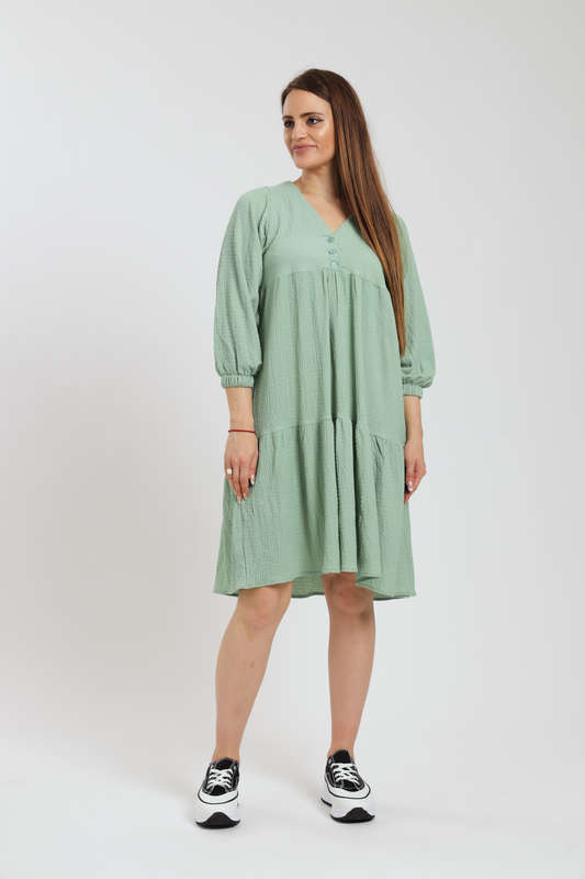 Latifah Mid Length Loose Fit Maxi Dress