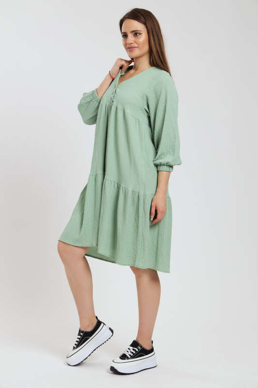Latifah Mid Length Loose Fit Maxi Dress