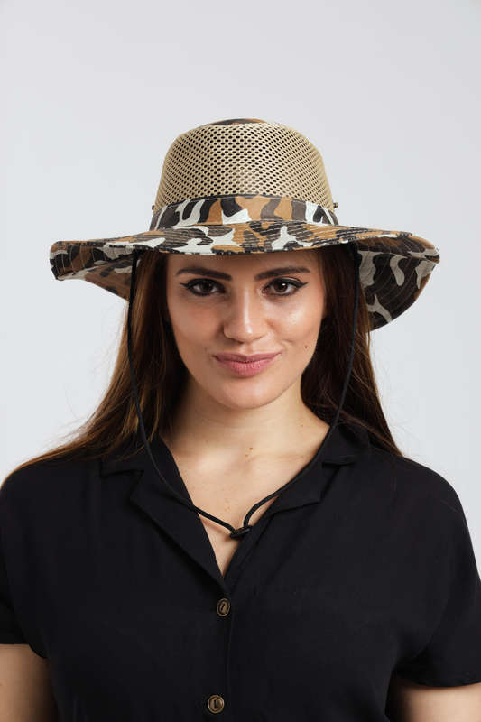 Senza Camouflage Sun Hat