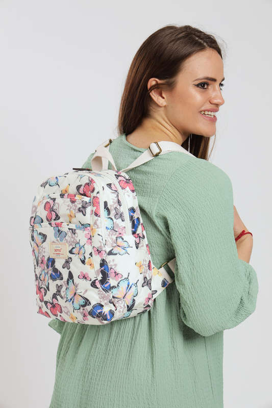 ladies Lux Handbag Travel Backpack With Multiple Compartments