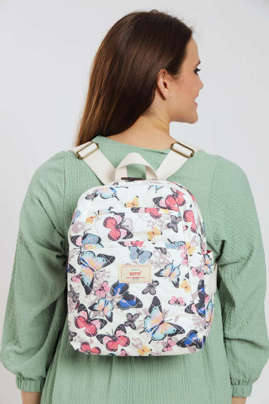 ladies Lux Handbag Travel Backpack With Multiple Compartments