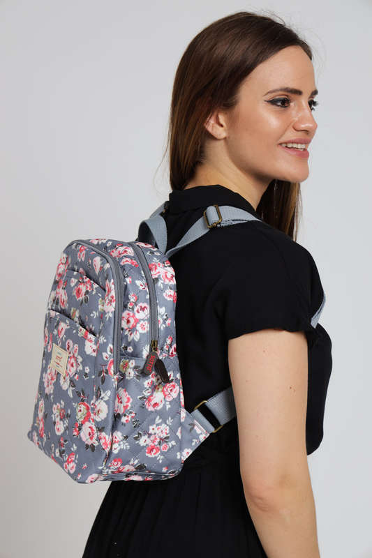 ladies Lux Handbag Travel Backpack With Multiple Compartments