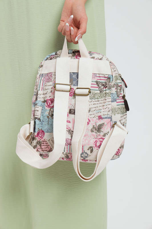 ladies Lux Handbag Travel Backpack With Multiple Compartments