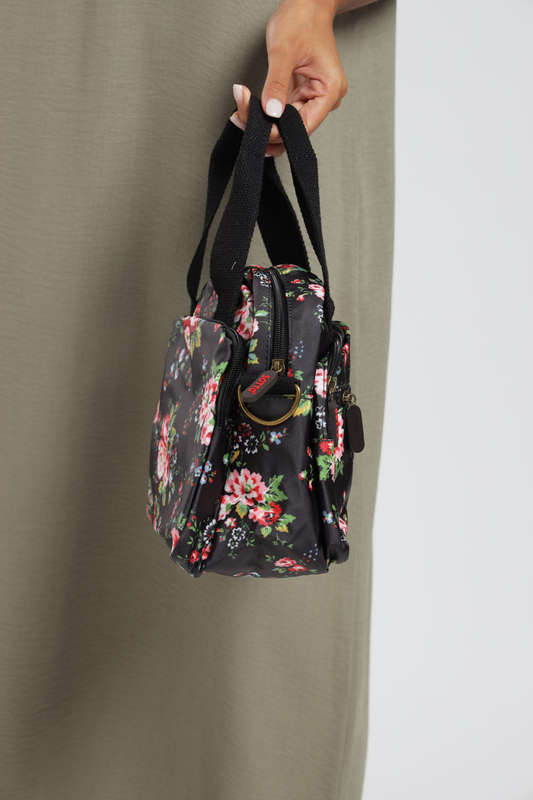 ladies Luxury Travel Crossbody Handbag With Multiple Compartments & Wide Strap