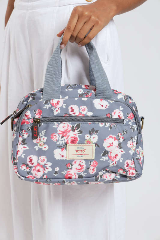 ladies Luxury Travel Crossbody Handbag With Multiple Compartments & Wide Strap
