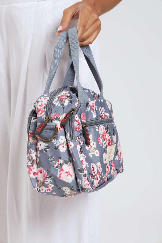 ladies Luxury Travel Crossbody Handbag With Multiple Compartments & Wide Strap
