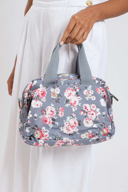 ladies Luxury Travel Crossbody Handbag With Multiple Compartments & Wide Strap
