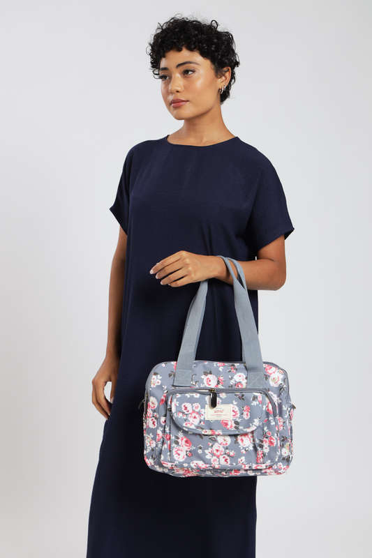 ladies Luxury Travel Crossbody Mummy Handbag With Multiple Compartments & Wide Strap