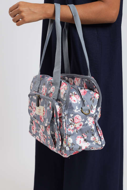 ladies Luxury Travel Crossbody Mummy Handbag With Multiple Compartments & Wide Strap