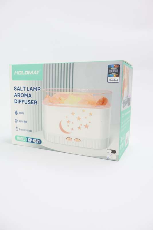 Crystal Salt Stone Flame Aroma Diffuser