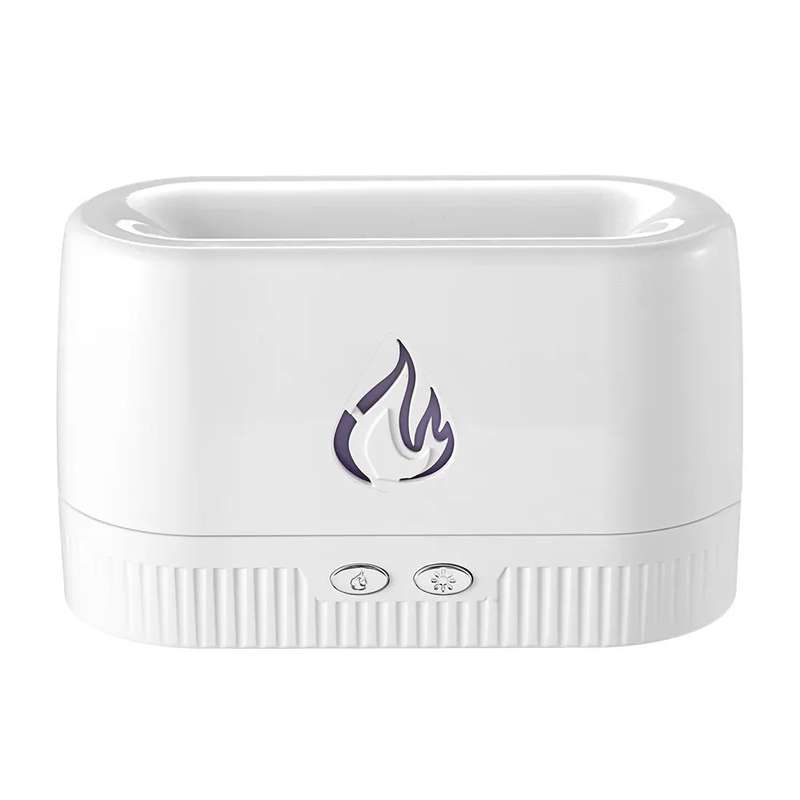 Crystal Salt Stone Flame Aroma Diffuser
