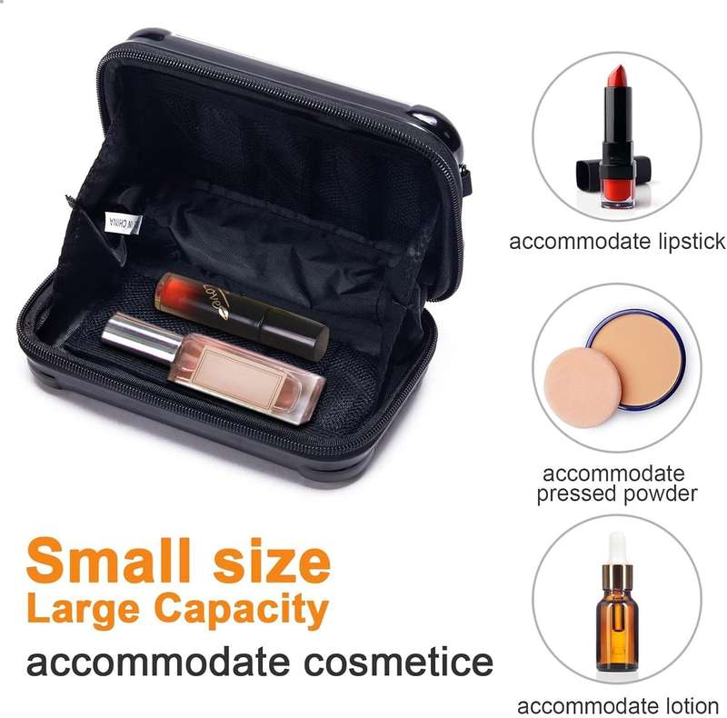 Forever Classic Women Mini Suitcase Cosmetic Sling Bag