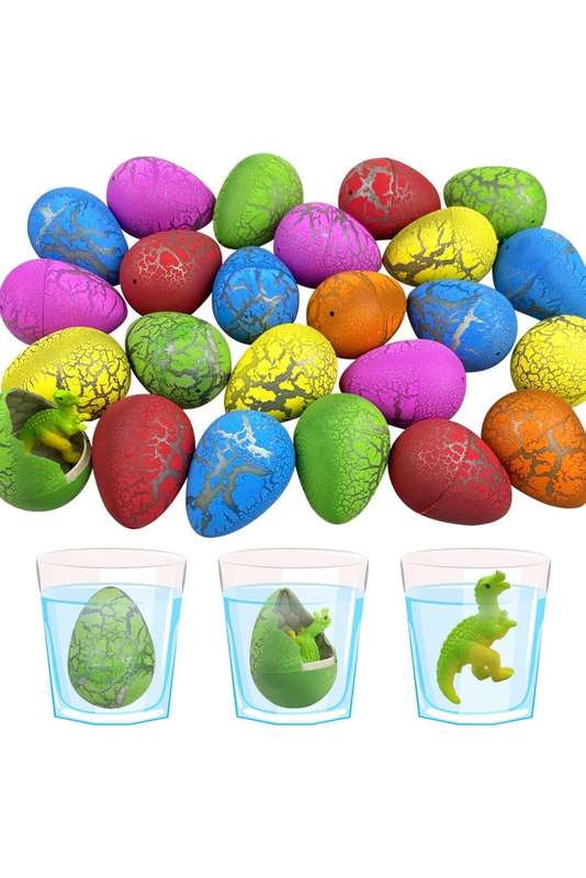 Mini Hatching Dinosaur Eggs - Grow Your Own Dinosaur - Pack of 4