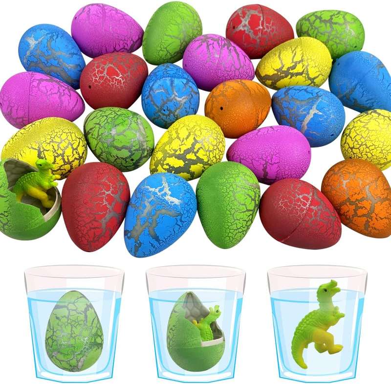 Mini Hatching Dinosaur Eggs - Grow Your Own Dinosaur - Pack of 4