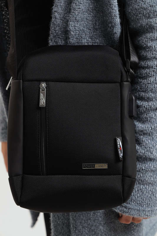 Powerland Anti Theft Sling Crossbody Bag Shoulder Mini  Backpack with USB Charging Port Waterproo...