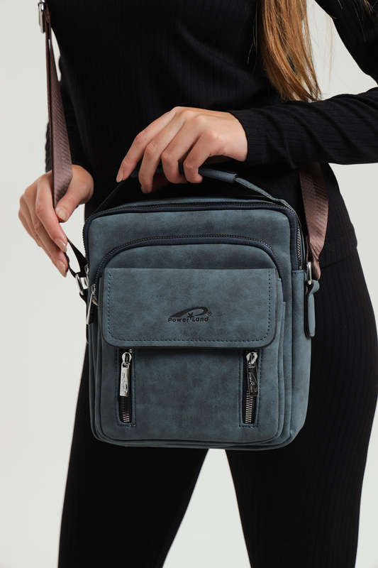 Powerland Luxury Skywalker Unisex Faux Leather Sling Bag