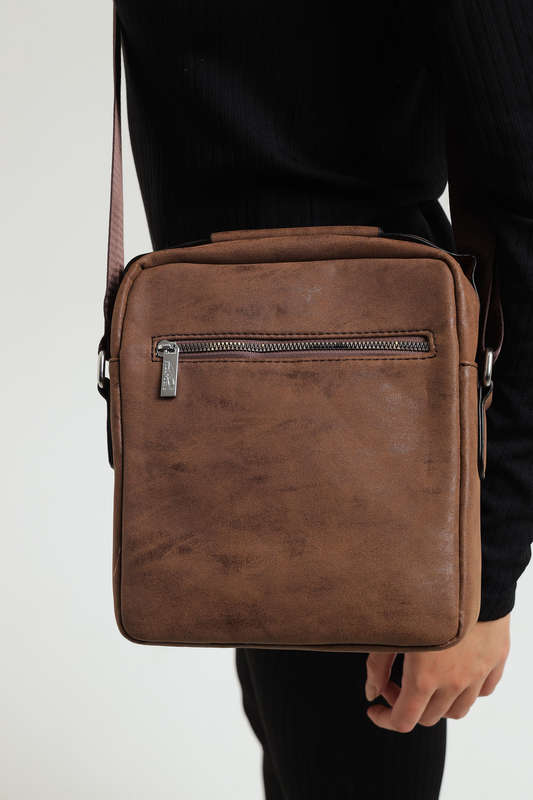 Powerland Luxury Skywalker Unisex Faux Leather Sling Bag