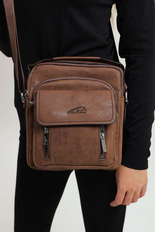 Powerland Luxury Skywalker Unisex Faux Leather Sling Bag