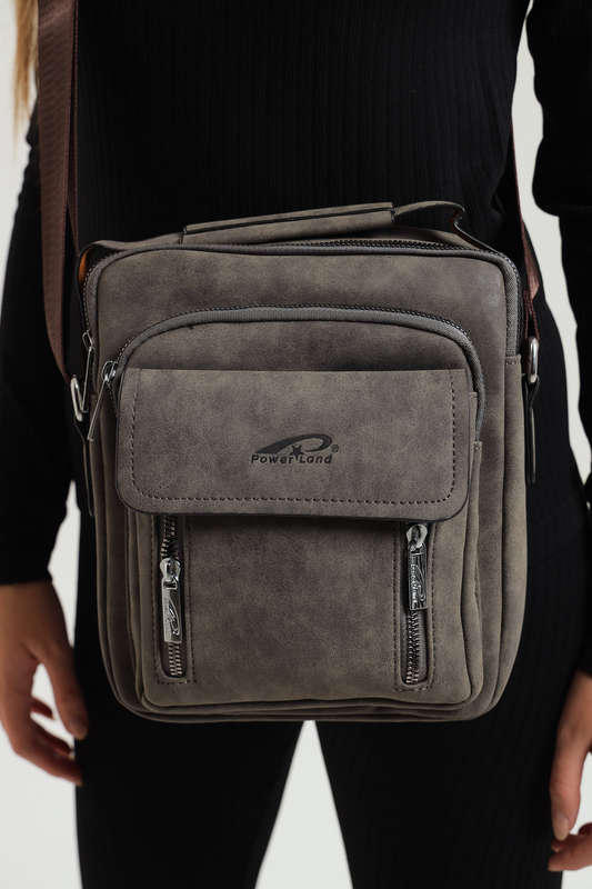 Powerland Luxury Skywalker Unisex Faux Leather Sling Bag