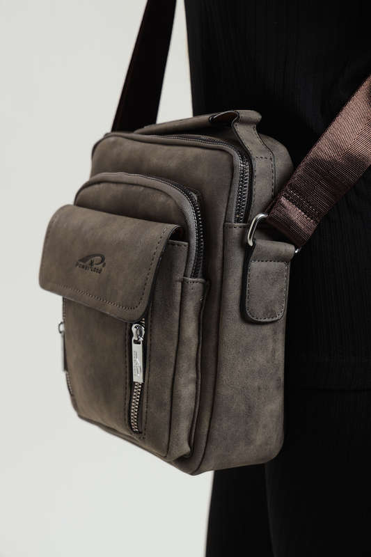 Powerland Luxury Skywalker Unisex Faux Leather Sling Bag