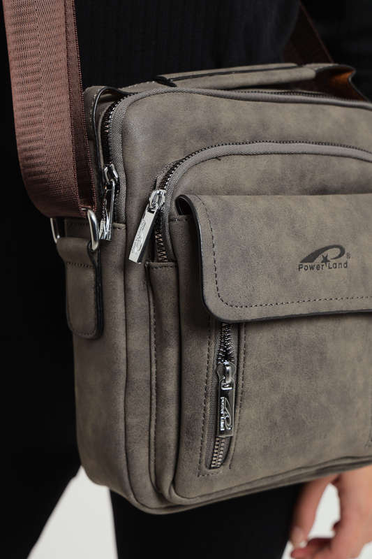 Powerland Luxury Skywalker Unisex Faux Leather Sling Bag