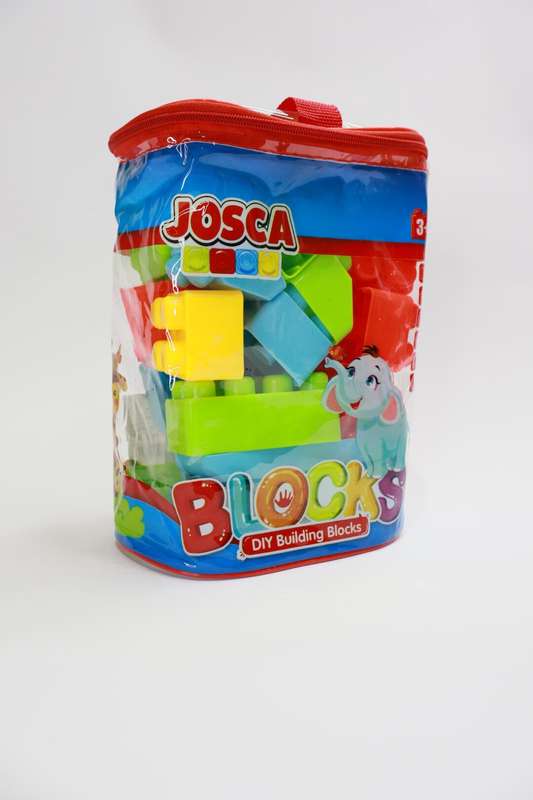 Senza Large Building Block Set For Children With Clear Bag 24s