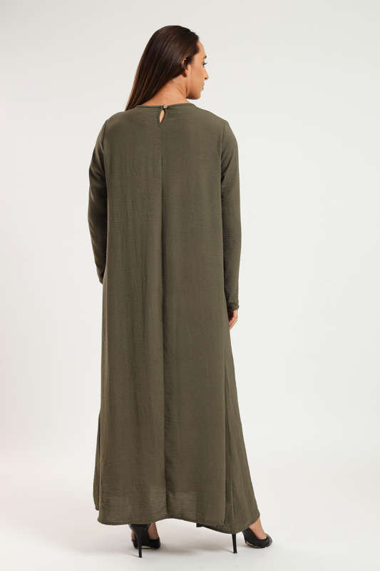 Zaria Airflow Classic Maxi Long Sleeve Abaya Cloak Dress