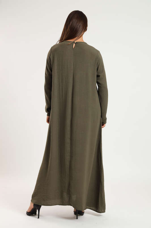 Zaria Airflow Classic Maxi Long Sleeve Abaya Cloak Dress