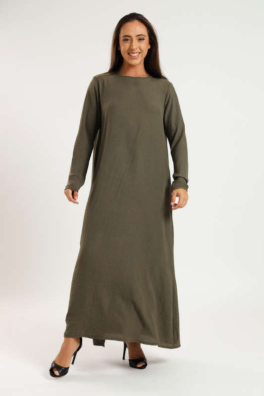Zaria Airflow Classic Maxi Long Sleeve Abaya Cloak Dress