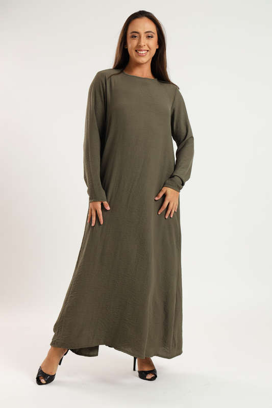 Zaria Airflow Classic Maxi Long Sleeve Abaya Cloak Dress