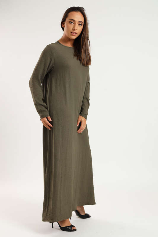 Zaria Airflow Classic Maxi Long Sleeve Abaya Cloak Dress