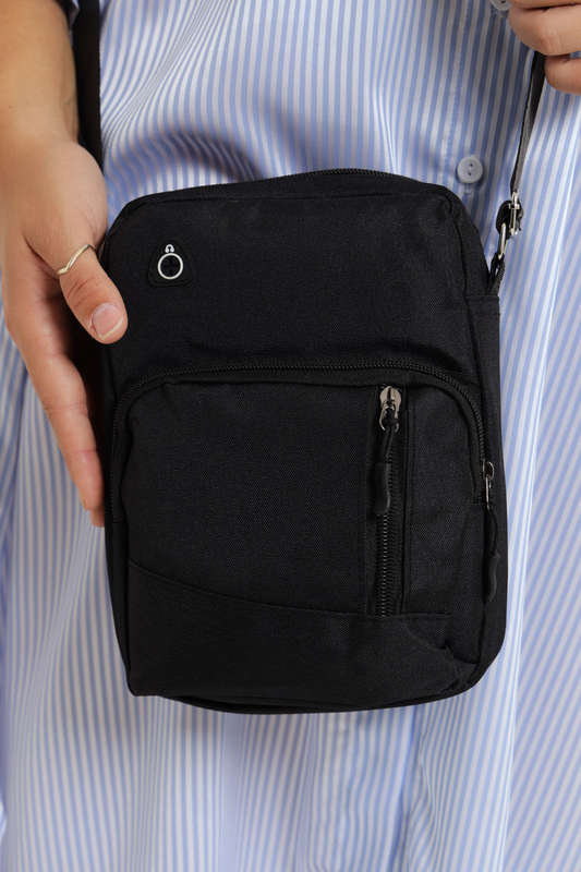 Classic Crossbody Sling Bag With Multiple Compartments