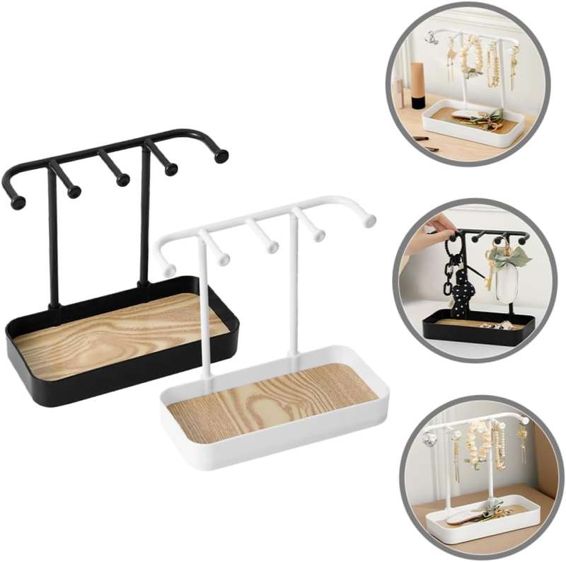Desktop Jewelry Display Vanity Rack