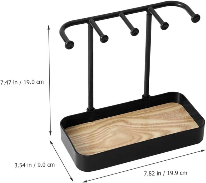 Desktop Jewelry Display Vanity Rack