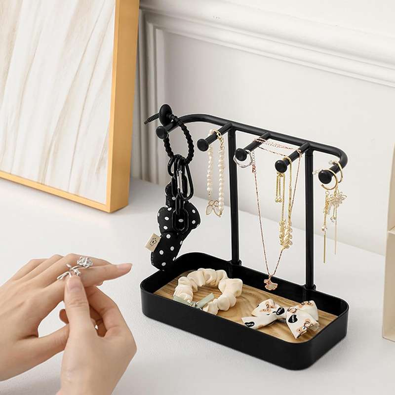 Desktop Jewelry Display Vanity Rack