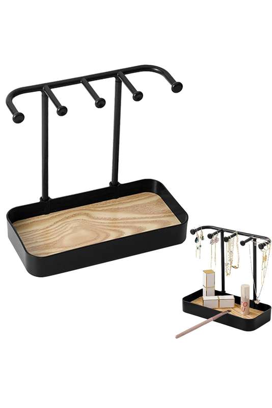 Desktop Jewelry Display Vanity Rack