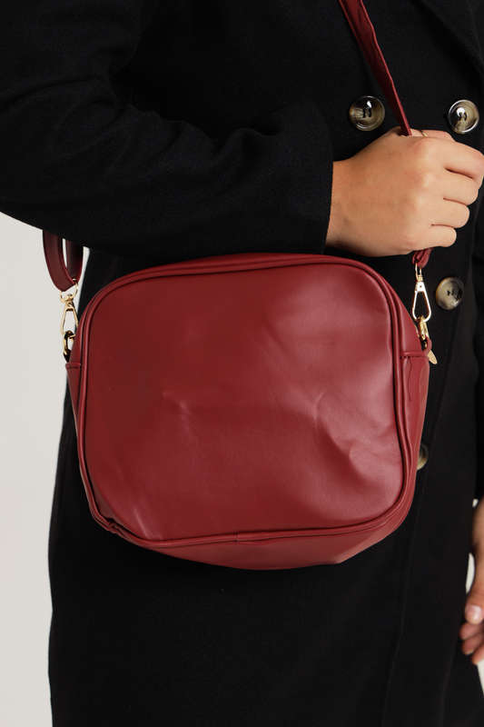 Ladies 3 Piece Set Faux Leather Handbag with Multiple Compartments