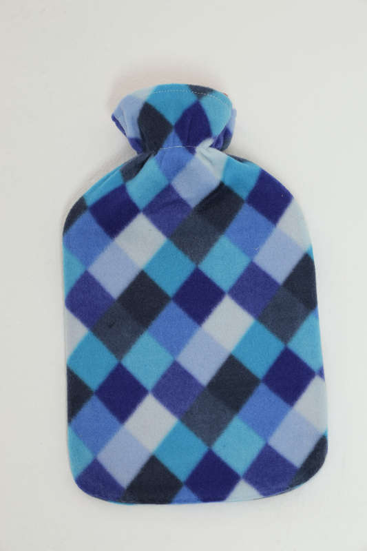 Senza 2L Hot Water Bottle With Fleece Cover