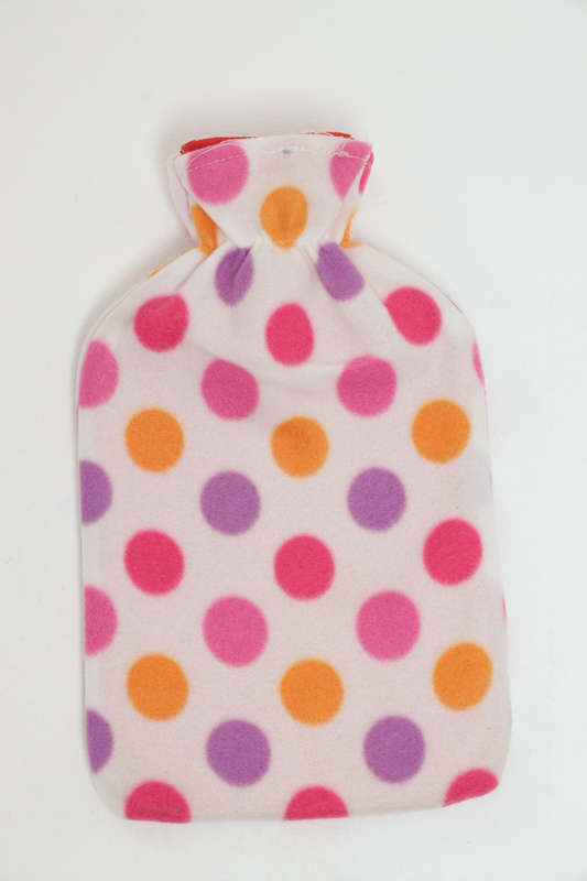 Senza 2L Hot Water Bottle With Fleece Cover