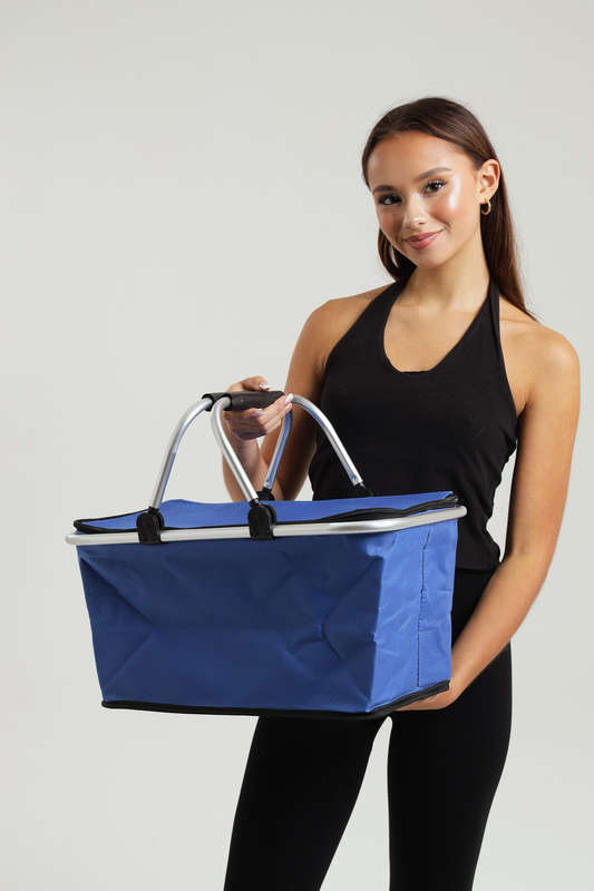 Senza Large Insulated Collapsible Picnic Basket 46 x 23 x 27 cm