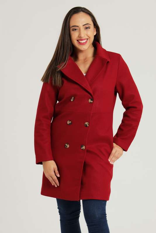 Tiffany Midaxi Length Melton Winter Coat