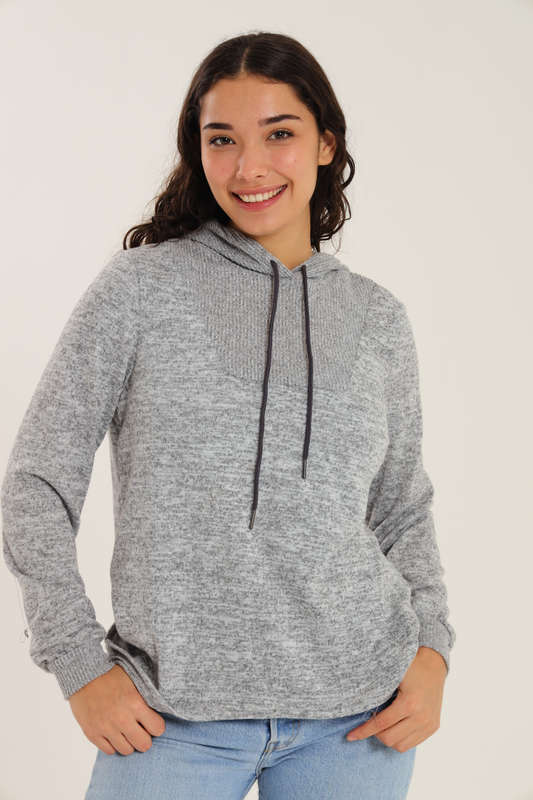 Ladies Branded Lightweight Hooded Sweater Jersey