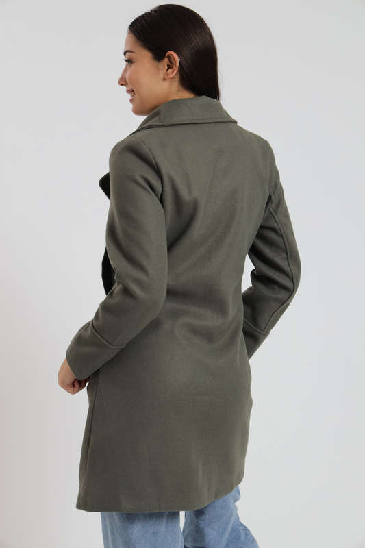 Destiny Midaxi Length Melton Winter Coat