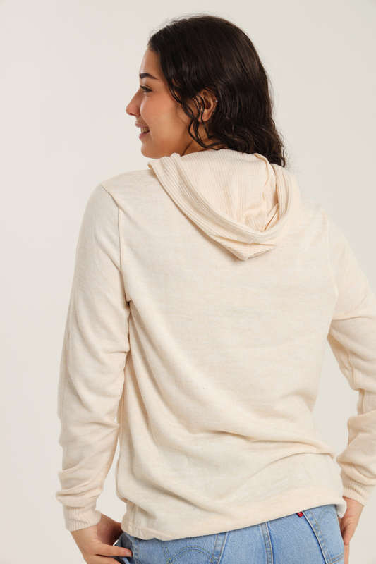 Ladies Branded Lightweight Hooded Sweater Jersey