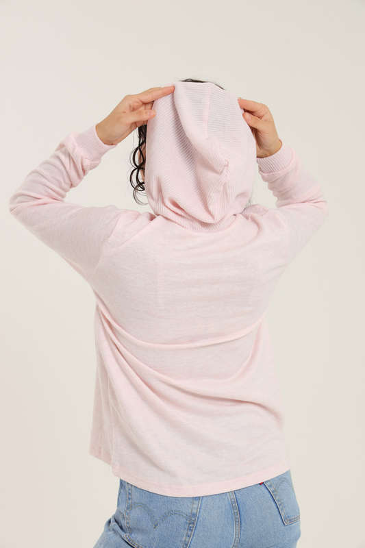 Ladies Branded Lightweight Hooded Sweater Jersey