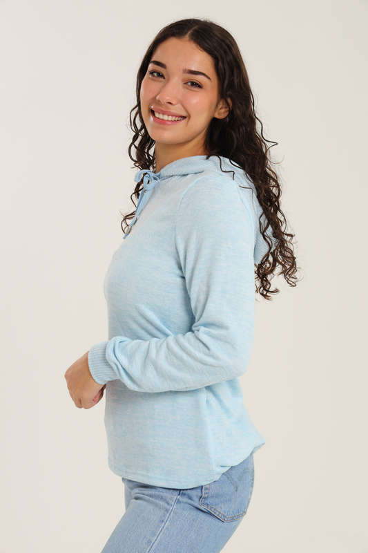 Ladies Branded Lightweight Hooded Sweater Jersey